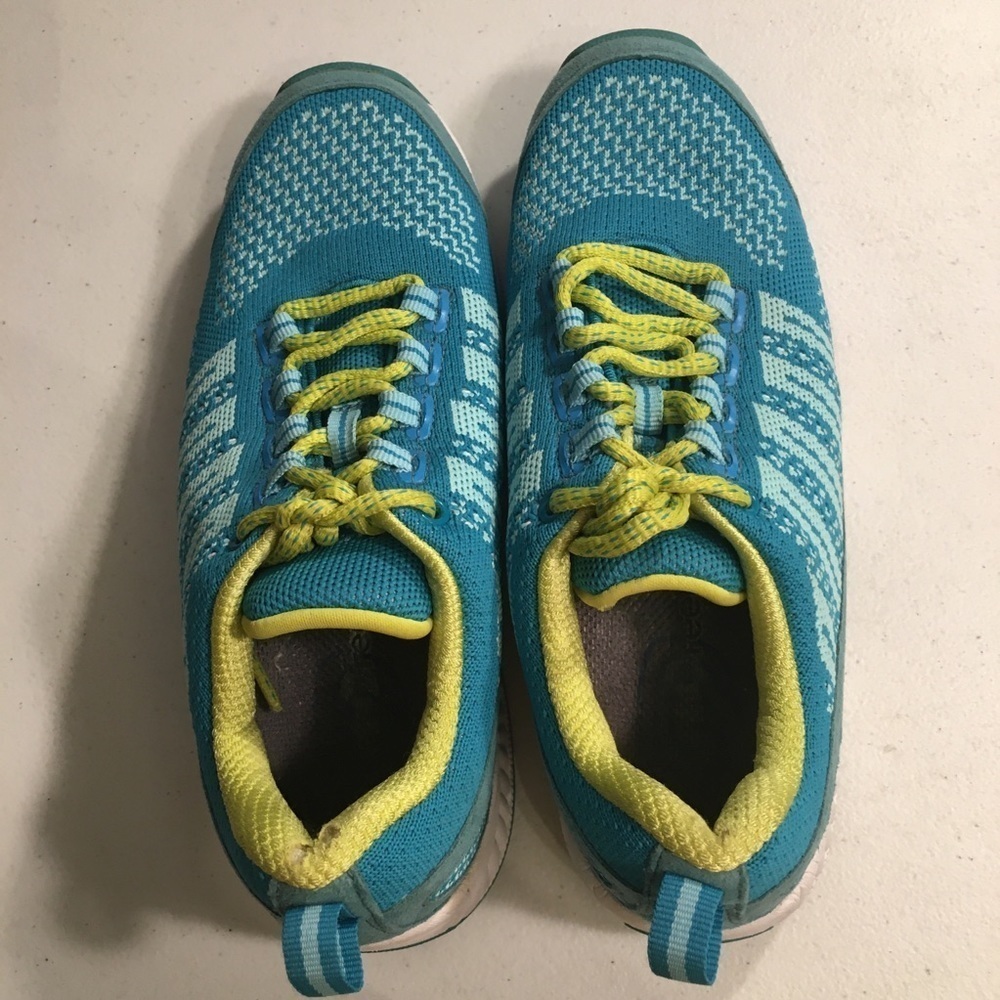 Orthofeet Bio Fit Teak Mesh Lace Up Athletic Sneakers Shoes Size 6 Medium